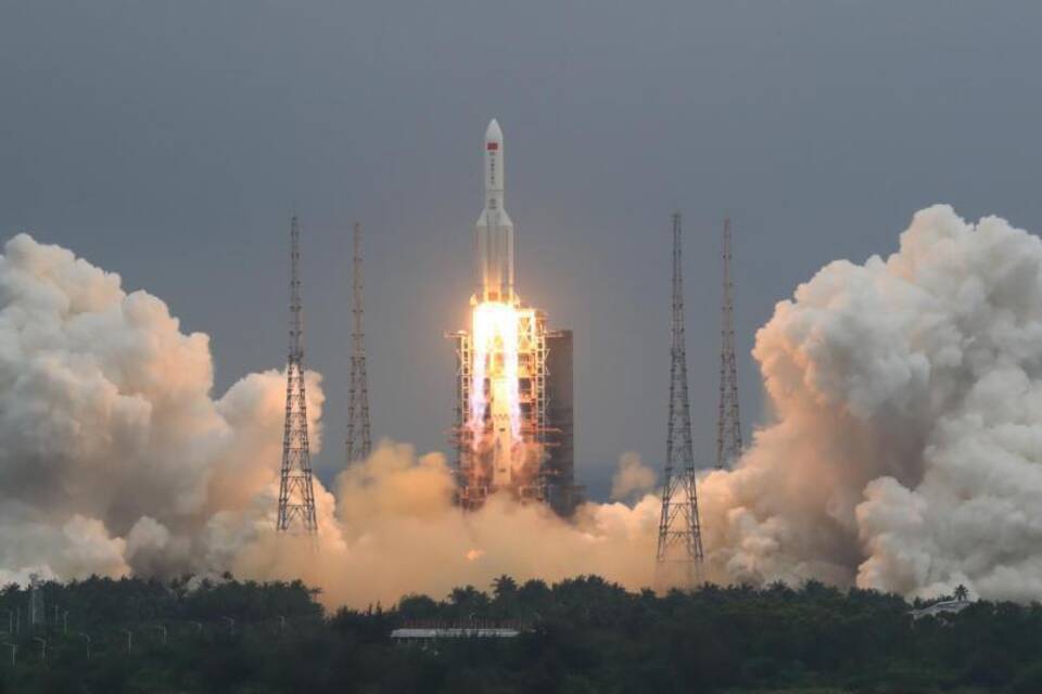 Chinesische Rakete Chinesische Rakete