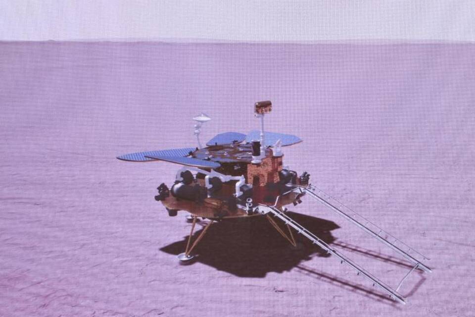 Landung auf dem Mars Landung auf dem Mars