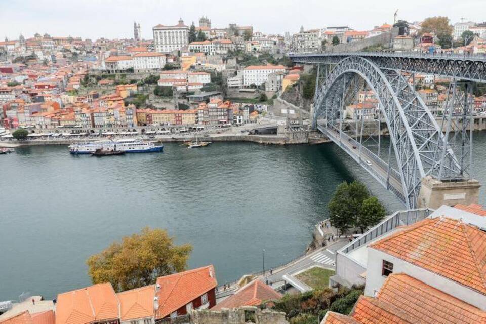 Brücke Dom Luis in Porto