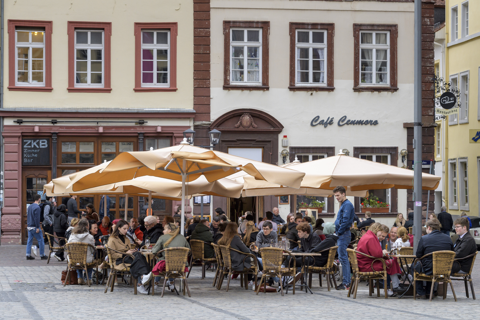 Die Gastronomie öffnet wieder in Heidelberg - Die Fotogalerie - Fotos - RNZ