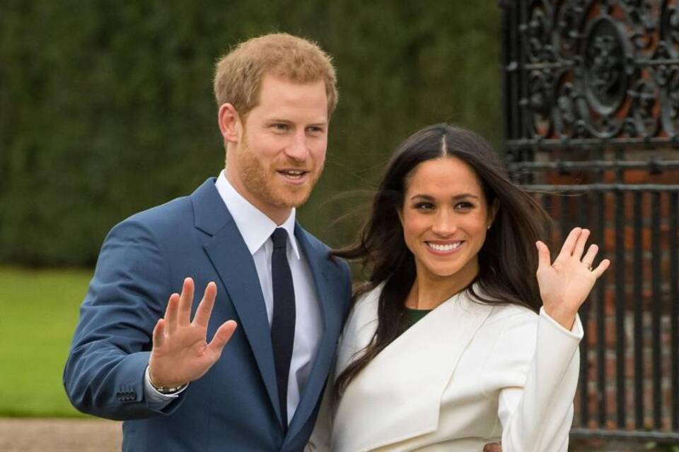 Prinz Harry und seine Frau Meghan