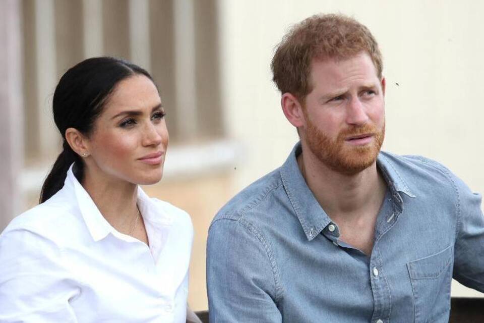 Prinz Harry und seine Frau Meghan