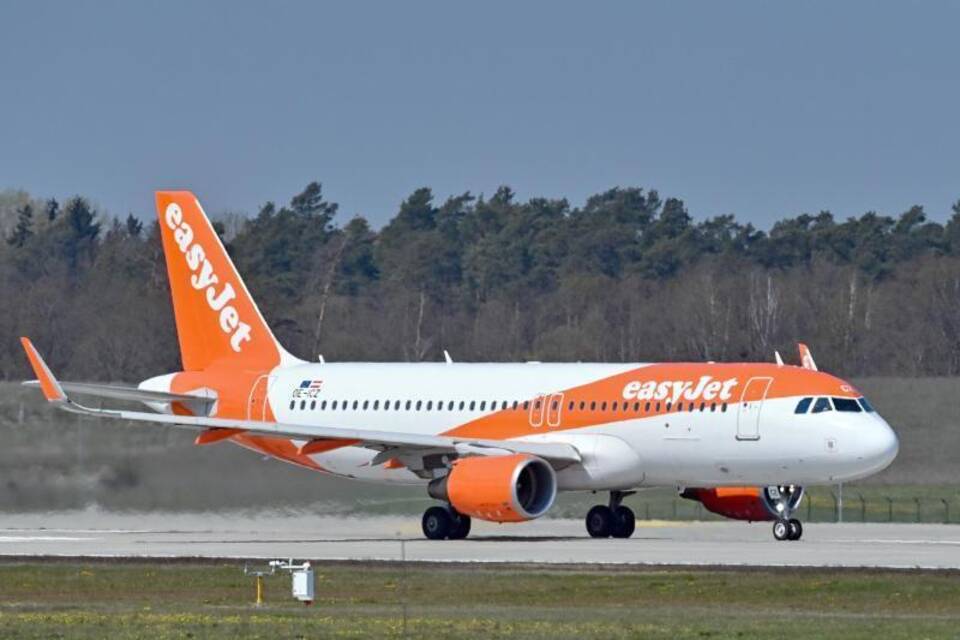 Easyjet-Maschine Easyjet-Maschine