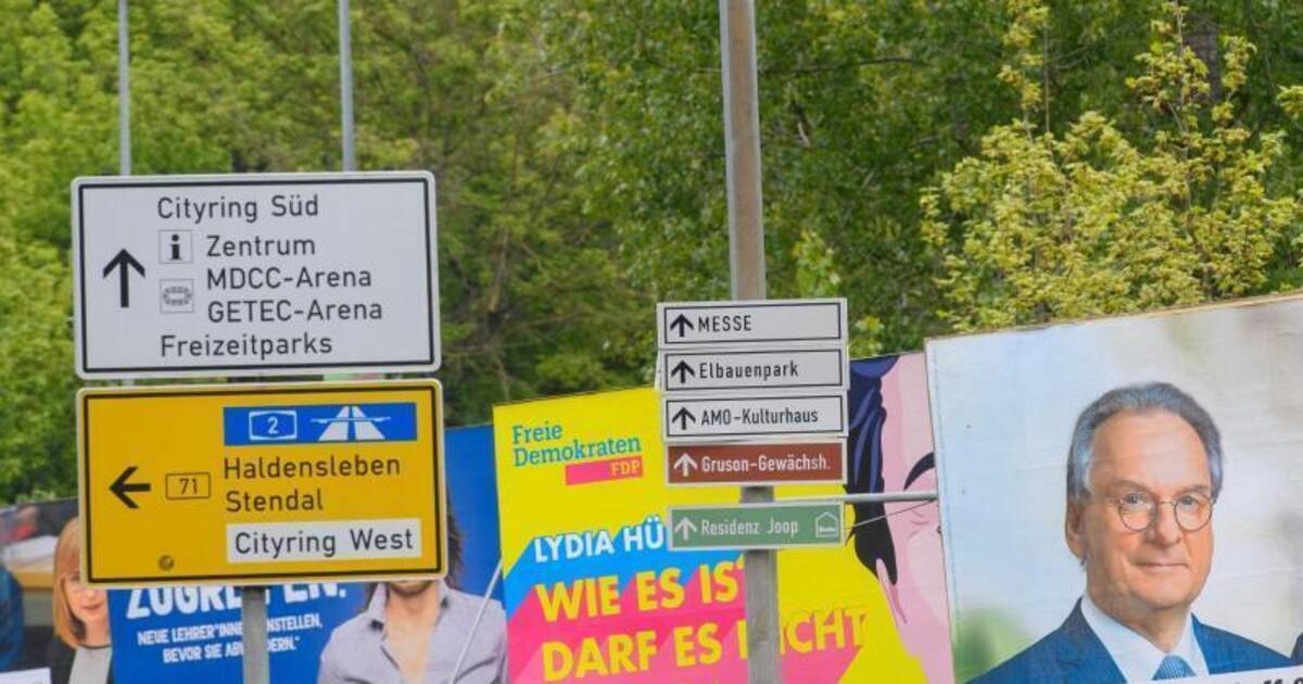 Landtagswahl am 6. Juni: Wahl in Sachsen-Anhalt: Wie bunt ...