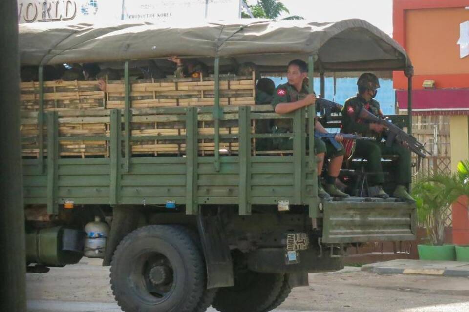 Gefechte in Myanmar Gefechte in Myanmar