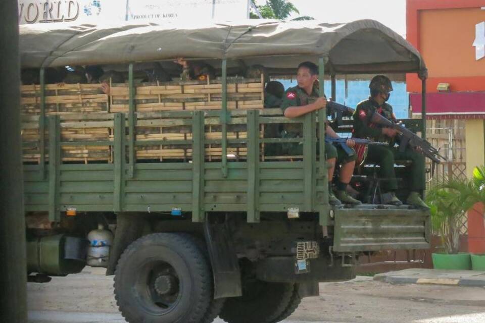 Gefechte in Myanmar