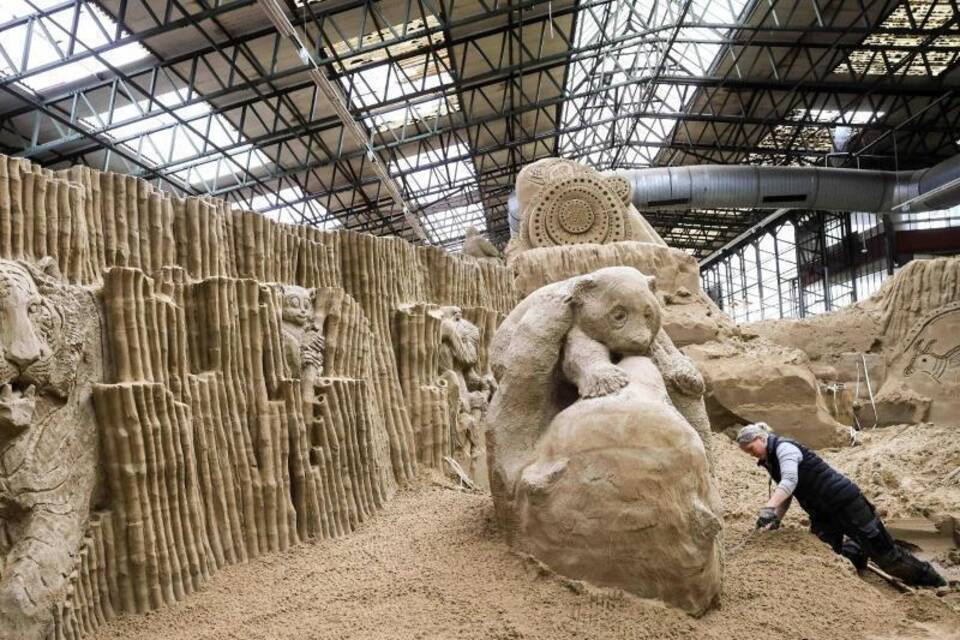 Sandskulpturen Sandskulpturen