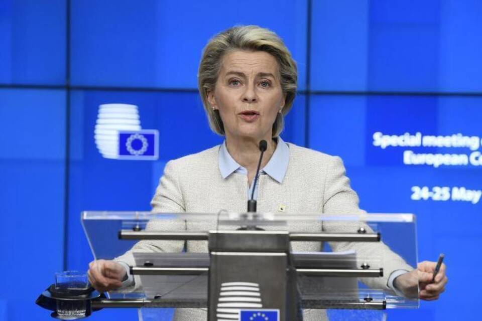 EU-Politikerin Ursula von der Leyen EU-Politikerin Ursula von der Leyen