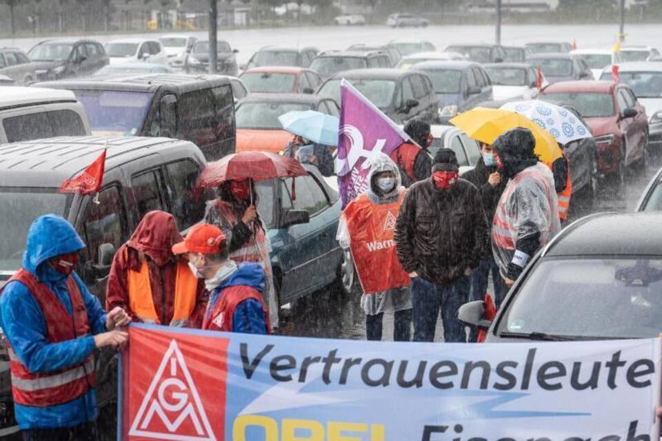 Protest gegen Druck auf Opel-Beschäftigte