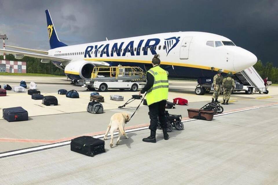 Ryanair-Maschine Ryanair-Maschine