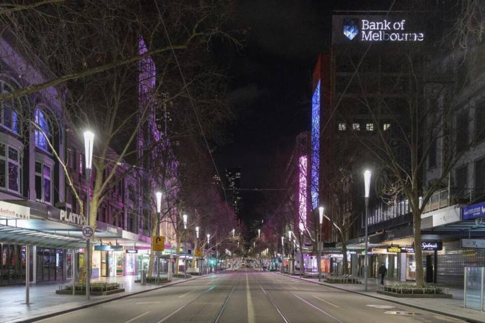 Lockdown in Melbourne Lockdown in Melbourne