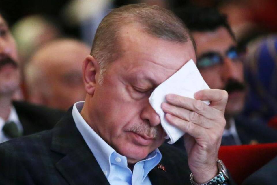 Türkischer Präsident Erdogan Türkischer Präsident Erdogan