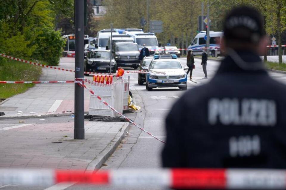 Polizeieinsatz in Hamburg Polizeieinsatz in Hamburg