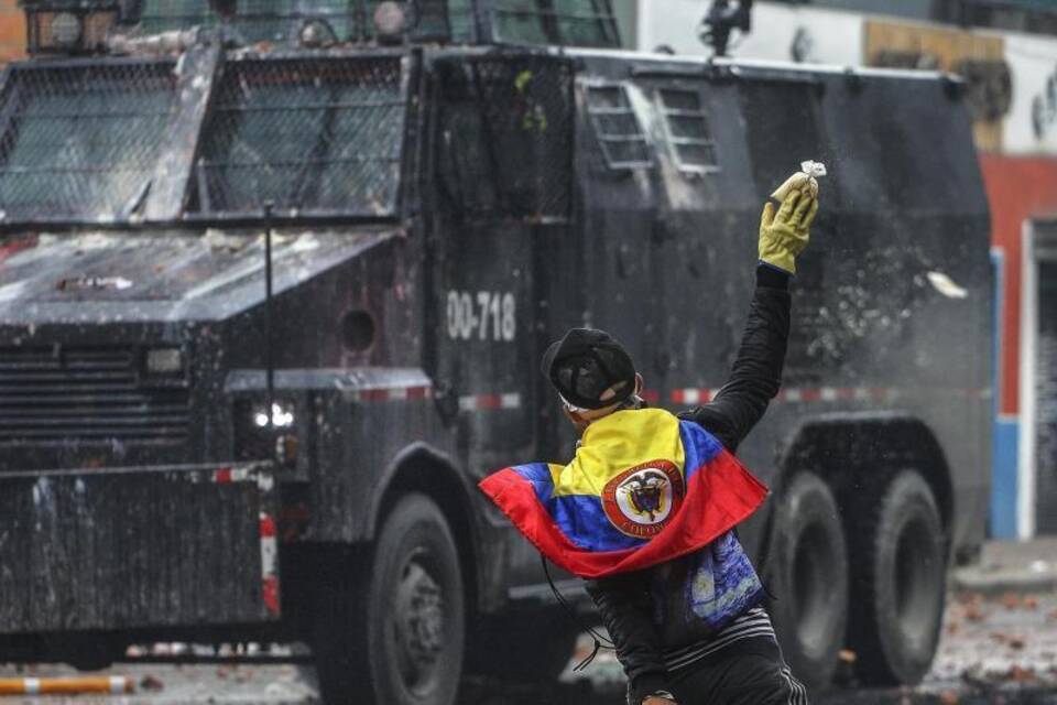 Proteste in Kolumbien