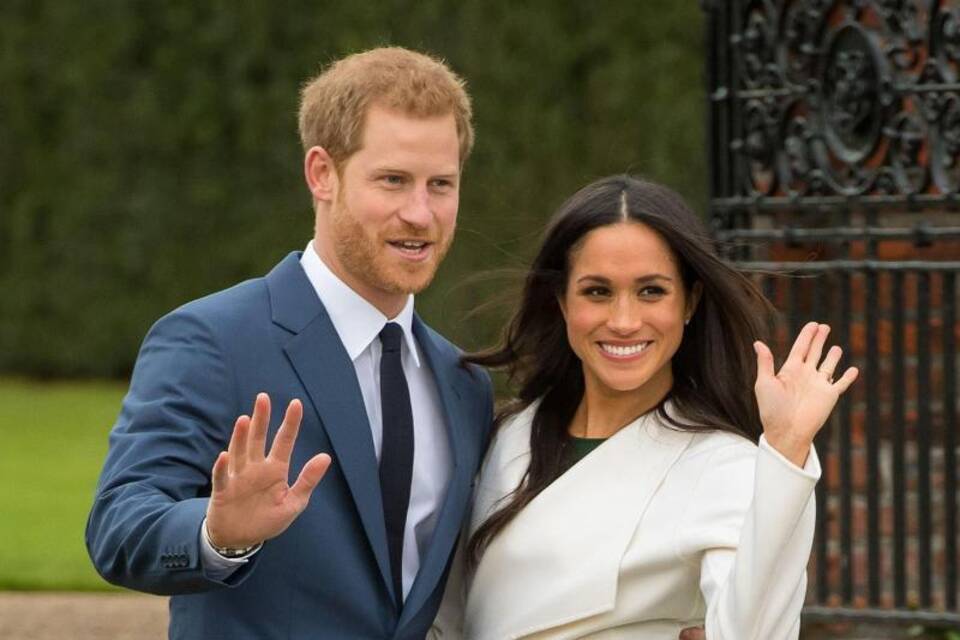 Prinz Harry und seine Frau Meghan