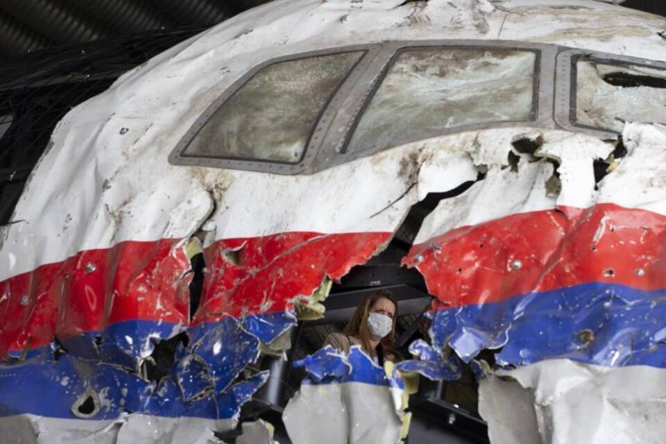 Wrack des MH17-Fluges