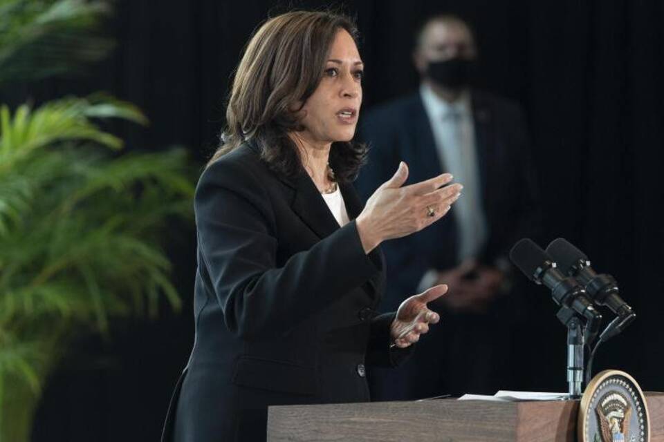 US-Vizepräsidentin Harris besucht Mexiko US-Vizepräsidentin Harris besucht Mexiko