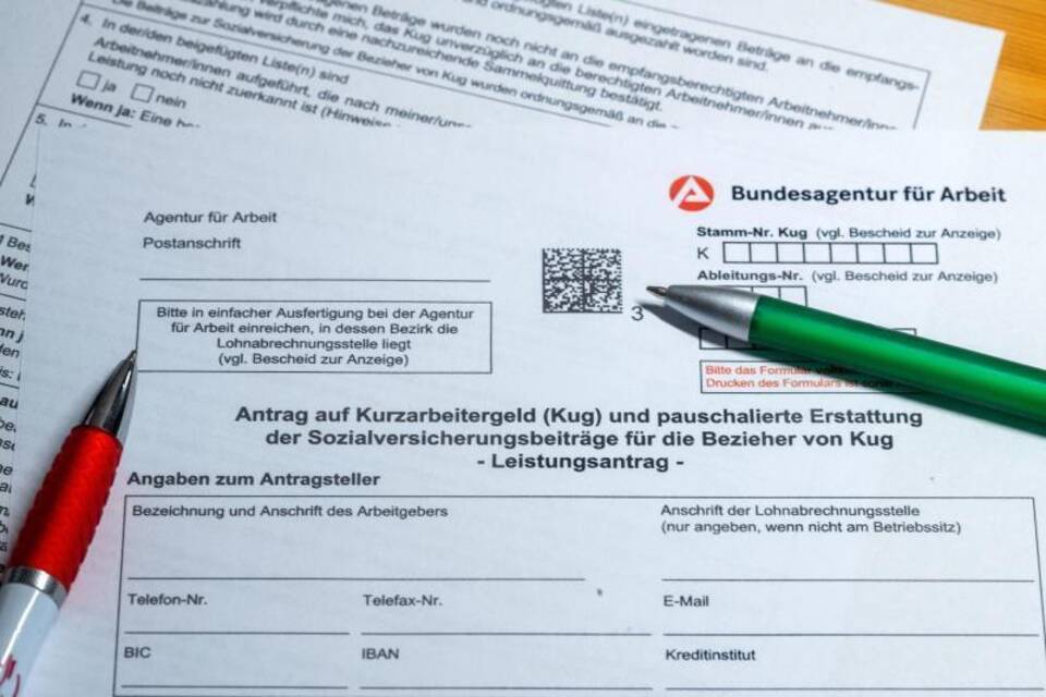 Kurzarbeitergeld Kurzarbeitergeld