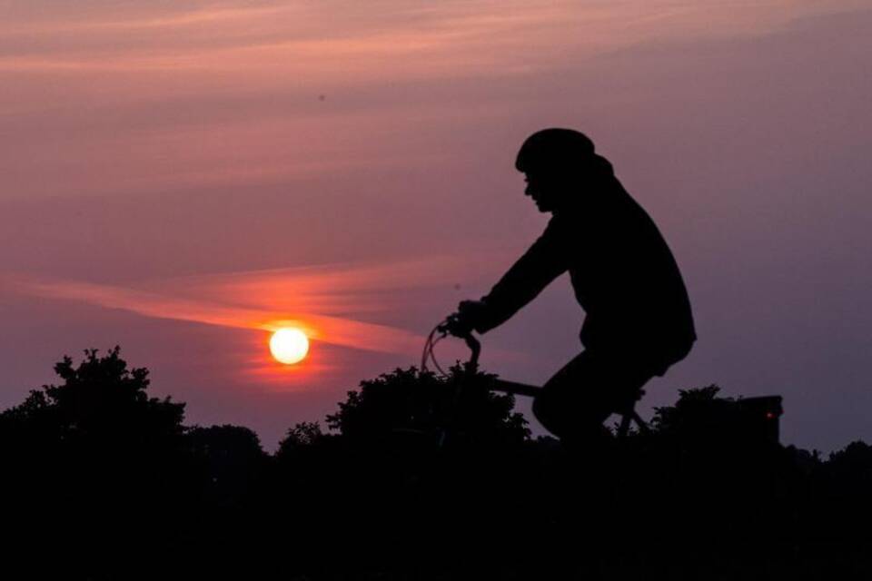 Sonnenaufgang in Bremen