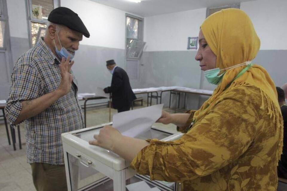 Parlamentswahl in Algerien Parlamentswahl in Algerien
