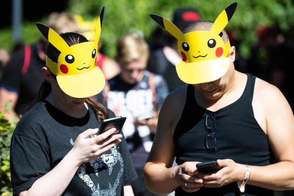 Pokemon- Go-Spieler Pokemon- Go-Spieler