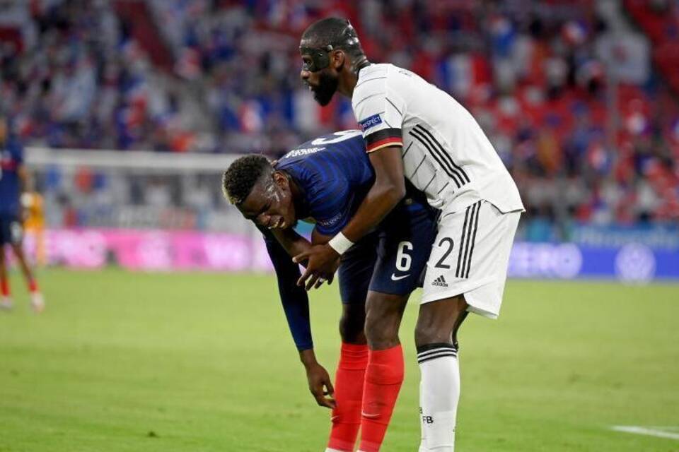 Rüdiger und Pogba Rüdiger und Pogba
