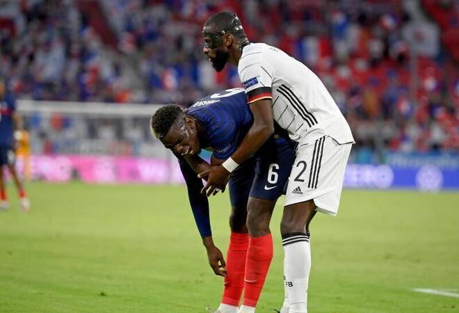 Vorfall bei DFB-Pleite: Rüdiger nach Knabber-Attacke an ...