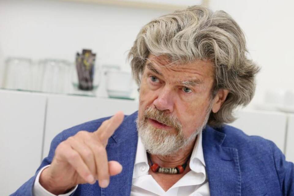 Bergsteiger Reinhold Messner Bergsteiger Reinhold Messner