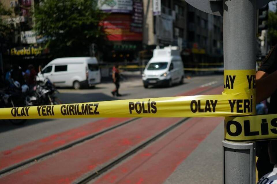 Polizeiabsperrung Polizeiabsperrung