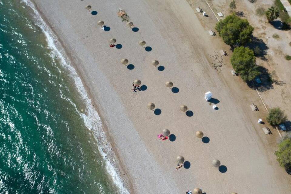 Strand bei Athen