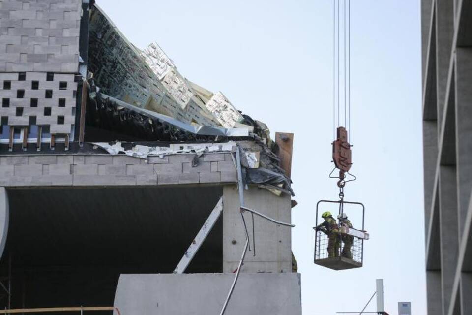 Einsturz Grundschule in Antwerpen