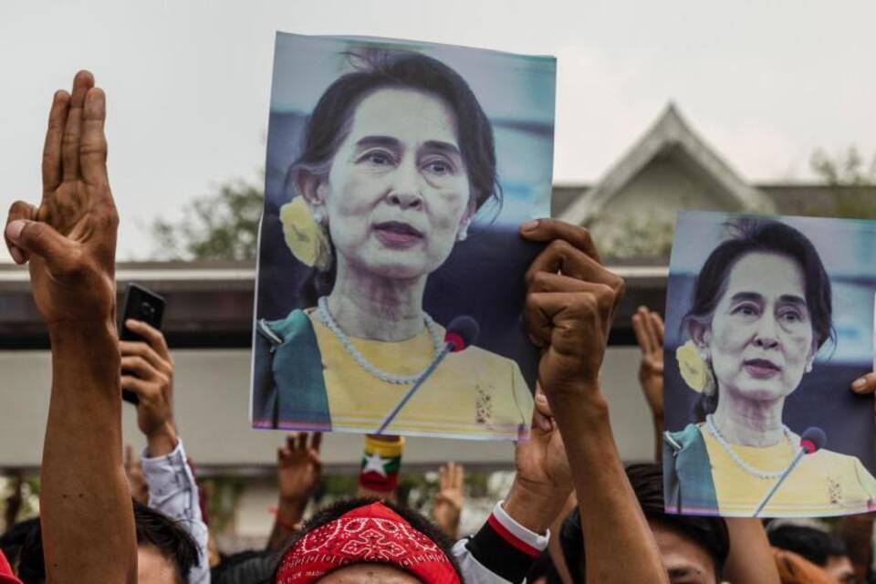 Proteste in Myanmar