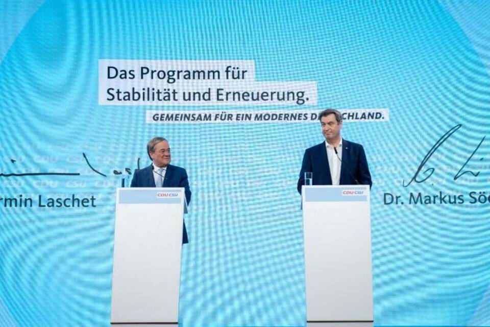 Armin Laschet und Markus Söder