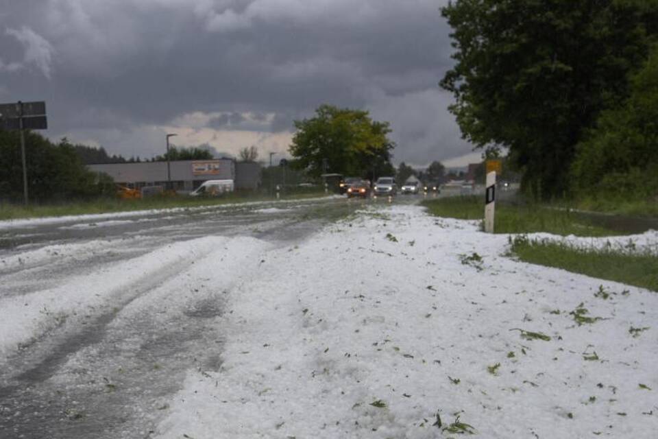 Unwetter über Deutschland