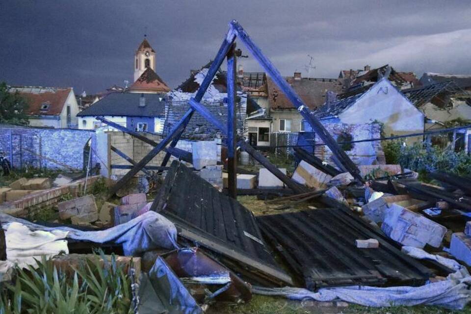 Unwetter in Tschechien