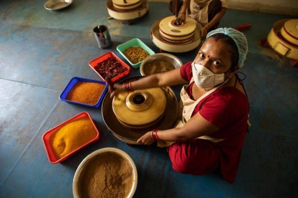 Nachhaltige Gewürzproduktion in Indien Nachhaltige Gewürzproduktion in Indien