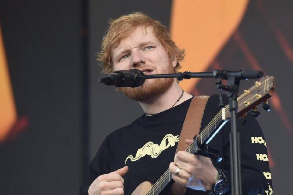 Sänger Ed Sheeran Sänger Ed Sheeran