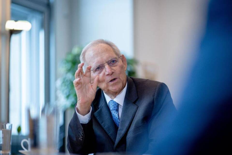 Bundestagspräsident Wolfgang Schäuble