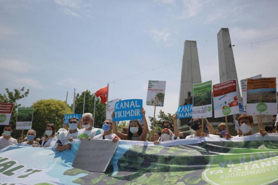 «Kanal Istanbul» - Proteste