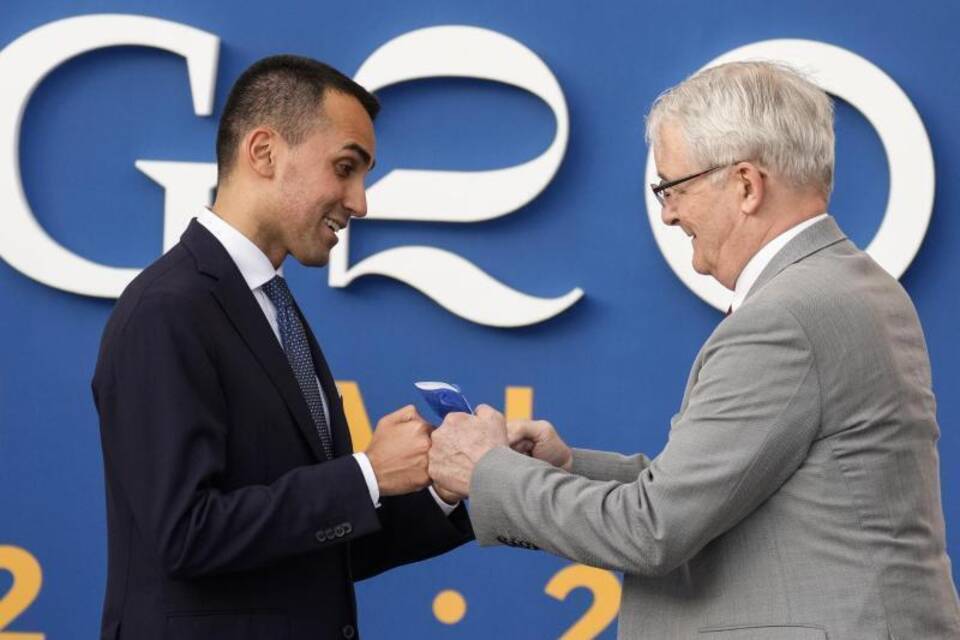 Luigi Di Maio und Marc Garnea