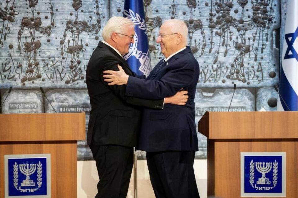 Steinmeier und Rivlin Steinmeier und Rivlin