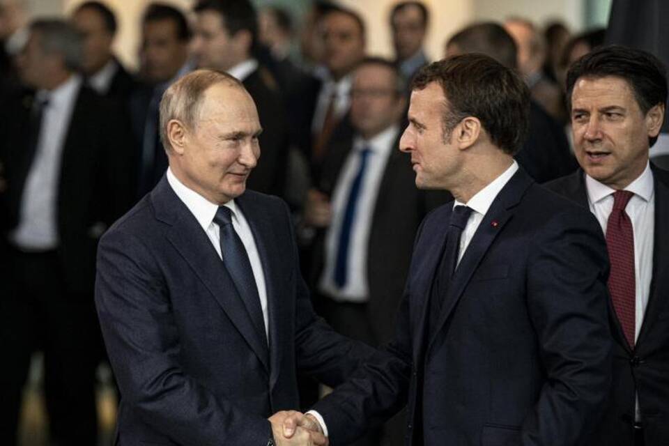 Putin und Macron Putin und Macron