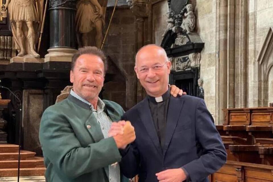 Arnold Schwarzenegger in Wien