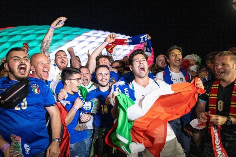 Italienische Fans Italienische Fans