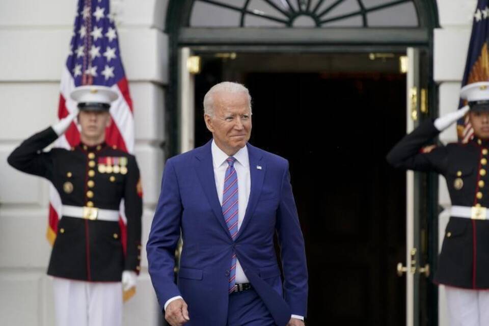 Biden am Nationalfeiertag Biden am Nationalfeiertag