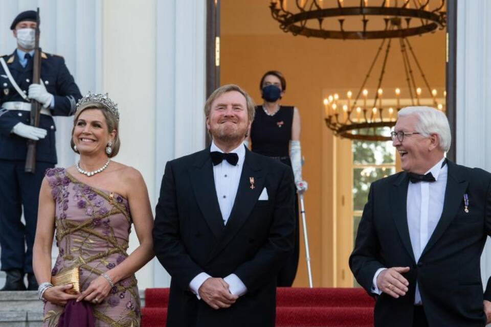 Niederländisches Königspaar in Berlin