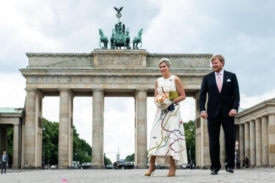 Niederländisches Königspaar besucht Deutschland