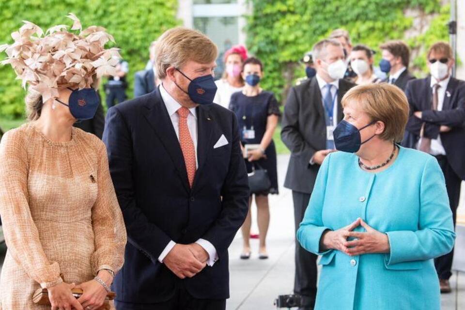 Niederländisches Königspaar in Berlin