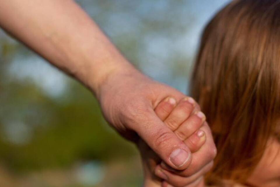 Vater und Kind