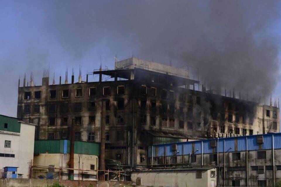 Fabrikbrand in Bangladesch